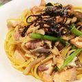 マックフライポテト's cooksnap of when they made 秋鮭で和風パスタ。.
