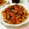 よう☆４４'s cooksnap of when they made バジル香る♪ご馳走チキントマトパスタ.