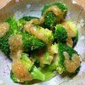 みかん主婦's cooksnap of when they made ブロッコリーの七味酢味噌がけ.