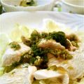 ｉｎｏｍａｒｉ's cooksnap of when they made しっとり☆茹で鶏胸肉の香味ソース.