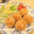 ikeyoco's cooksnap of when they made 鶏むね肉だってジューシー唐揚げ♪.