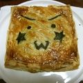下つ弓張り's cooksnap of when they made パンプキンパイ★パイ皿不用・冷凍パイ生地.
