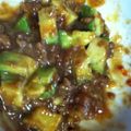 aochan☆'s cooksnap of when they made アボカドのうまみ肉味噌風和え。.