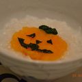 RanjaNa's cooksnap of when they made 離乳食★かぼちゃのハロウィン粥★.