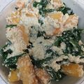 シェメ's cooksnap of when they made 柿と春菊の白和え.