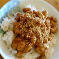 ガッちやん's cooksnap of when they made 韓国風!?味の納豆ごはん.