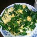 チビ太のおでん's cooksnap of when they made ほうれん草の卵とじ.