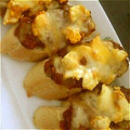 njsk's cooksnap of when they made チーズとミートソースで旨うまトースト♪.