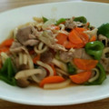 ☆kanaママ☆'s cooksnap of when they made 白だし焼きうどん☆簡単和風うどん☆.