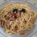 aroma〜's cooksnap of when they made 絶対美味しい失敗なしのカルボナーラ♪.