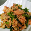 maruru-nn's cooksnap of when they made 焼き鮭と✿菜の花の✿はちみつ✿炒め.