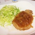 kima20010's cooksnap of when they made 厚切り肉でジューシー！ポークジンジャー.