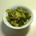 nokomori's cooksnap of when they made きゅうりと薄揚げのお浸し.