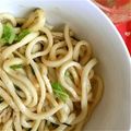 yuming219's cooksnap of when they made みそ味の焼きうどん.