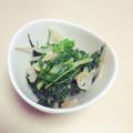 takae3110's cooksnap of when they made ササッと１品！水菜の昆布茶おひたし.
