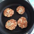 えつおくん's cooksnap of when they made 離乳食手づかみ☆豆腐と林檎のパンケーキ風.