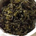 こたつねこくん's cooksnap of when they made かぶの葉とシラスのふりかけ.