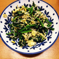ＡましゃこY's cooksnap of when they made ほうれん草のじゃこ和え.