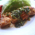 oBsession's cooksnap of when they made サクサク♪鶏のから揚げ■ネギソース.