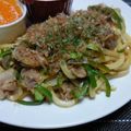 ゆうかりコアラ's cooksnap of when they made ♡あたしんちの焼きうどん♡.