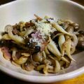 ちえたろう's cooksnap of when they made カリっとベーコン・しめじのシンプルサラダ.
