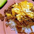 へびひなぎく's cooksnap of when they made お手軽豚そぼろ丼.
