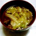 ゆかち♡♡'s cooksnap of when they made 即席レタススープ☆.