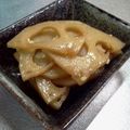 YOME2014's cooksnap of when they made 加賀れんこんのきんぴら.