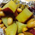 ひとみはま's cooksnap of when they made コロコロ☆大豆とさつまいもの甘煮.