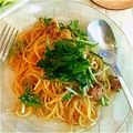 ぴこみどり's cooksnap of when they made ミニトマトとツナの簡単冷製パスタ.