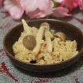 ぽっぽぺぺ's cooksnap of when they made ピリリッとしめじの炊き込みご飯♪.
