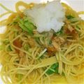 SATOKOin's cooksnap of when they made 和風☆ツナと水菜の梅パスタ.
