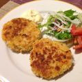 グランドフォークス's cooksnap of when they made カニのハンバーグ？＝クラブケーキ.