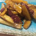 あおくま♪'s cooksnap of when they made 大学芋♪揚げない＆簡単＆美味しい.