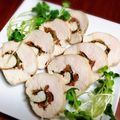 まり郎's cooksnap of when they made 鶏のムネ肉で大葉と梅肉ロール.