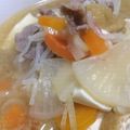 りぃほぁ☆'s cooksnap of when they made 我が家の味♡具だくさん豚汁！.
