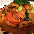 ひよっこ料理人's cooksnap of when they made 本格！鮭のソテー＆クリームバジルソース.