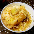 ☆あやぱん's cooksnap of when they made キムチとさつまいもの炊き込みご飯.