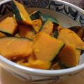 うめゆめ's cooksnap of when they made レンジでホクホク★カボチャ煮物.