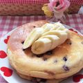 Akeimmy's cooksnap of when they made ＊ブルーベリーヨーグルトのホットケーキ＊.