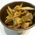おつね's cooksnap of when they made 鶏ごぼう。お弁当にも♪麺つゆでも♪♪.