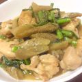 papikun's cooksnap of when they made 鶏とゴボウの味噌煮.