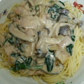カノコソウ's cooksnap of when they made 簡単！濃厚きのこの和風クリームパスタ♡.