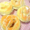 kmukuchap's cooksnap of when they made リンゴのロールパン.