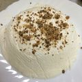 紀幻時's cooksnap of when they made ヨーグルトアート♪星のムースケーキ.