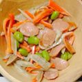 らっくぅ♡'s cooksnap of when they made ☆きんぴらごぼうのマヨサラダ☆.