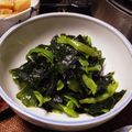 だにゃー's cooksnap of when they made 『塩麹サン☆ワカメとピーマンの炒めもの』.