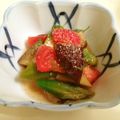 とまとま１０'s cooksnap of when they made 夏野菜のマリネ風.