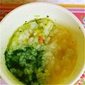 sirotama25's cooksnap of when they made 離乳食中期☆野菜たっぷりリゾット風お粥.