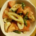 まんﾁｬﾝ's cooksnap of when they made 韓国風コチュジャンだれでトマトサラダ.
